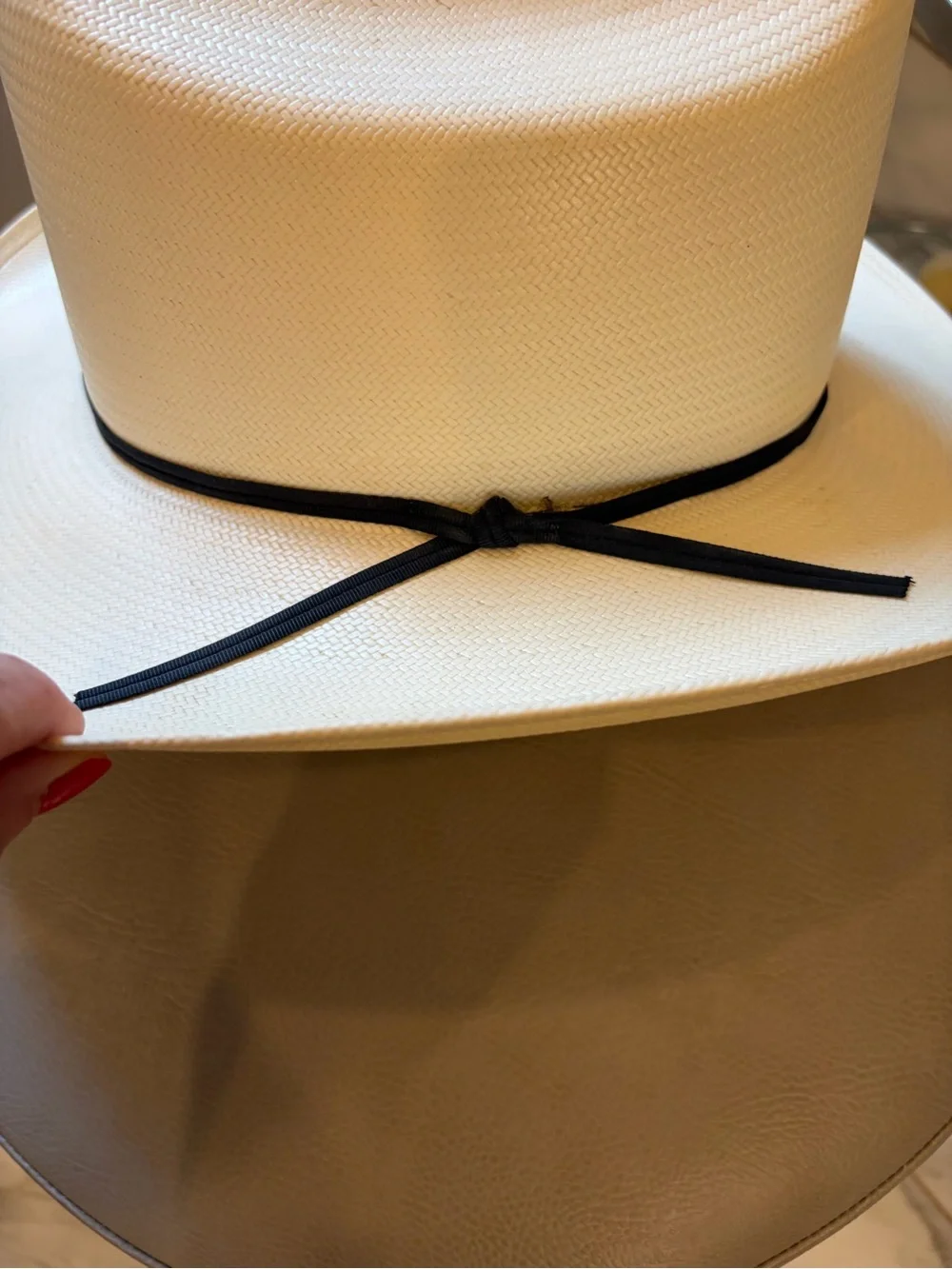 Stetson Unisex 6 3/4 Straw Cowboy Hat Cream